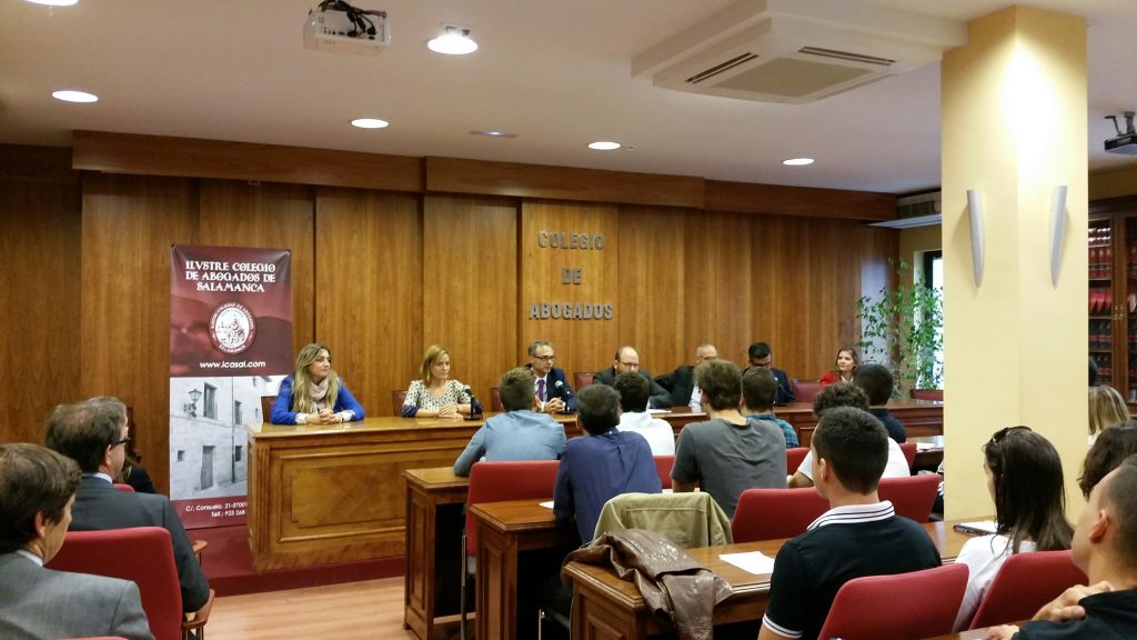 Acogida de alumnos de la EPJ en Salamanca - Consejo de la 